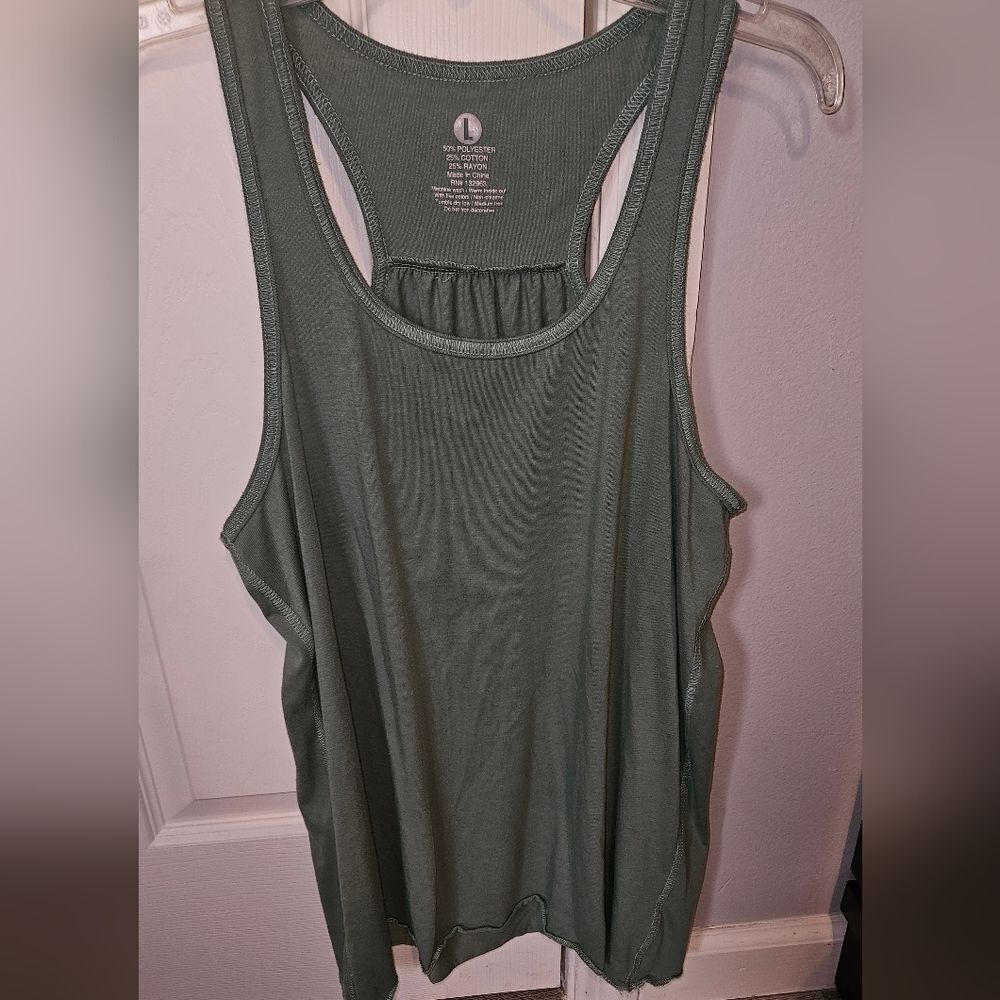 3 Amazon Flowy Racerback Tanks - Picture 3 of 6